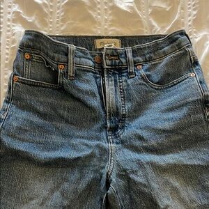 Madewell Relaxed Fit Denim Jeans - Dark Blue